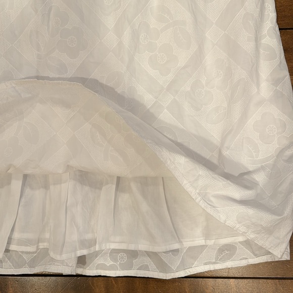 Madewell NWT Cutout Back Empire Midi Dress size 4 - Picture 10 of 12